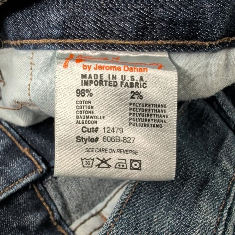 Citizens‎ Humanity Evans Jeans Mens Dark Wash Blue Straight Denim Fits 32x33